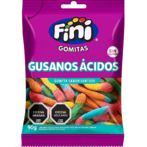 GOMITAS GUSANOS ACIDO FINI 90GX12