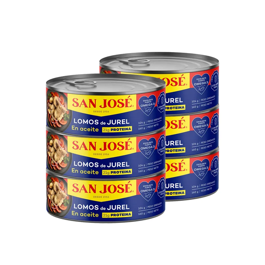 LOMOS JUREL EN ACEITE 160gr