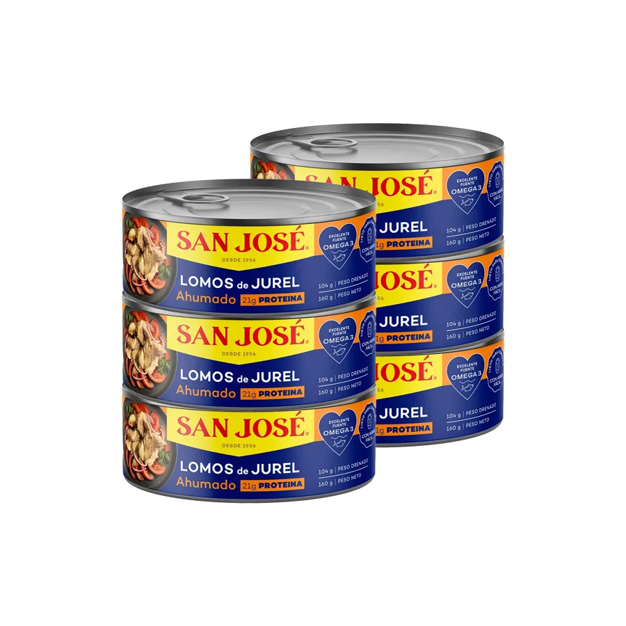 LOMOS JUREL AHUMADO 160gr