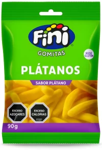 GOMITAS PLATANOS DULCE FINI 90G X12